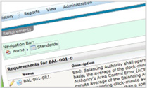 Preloaded Standards and Requirements